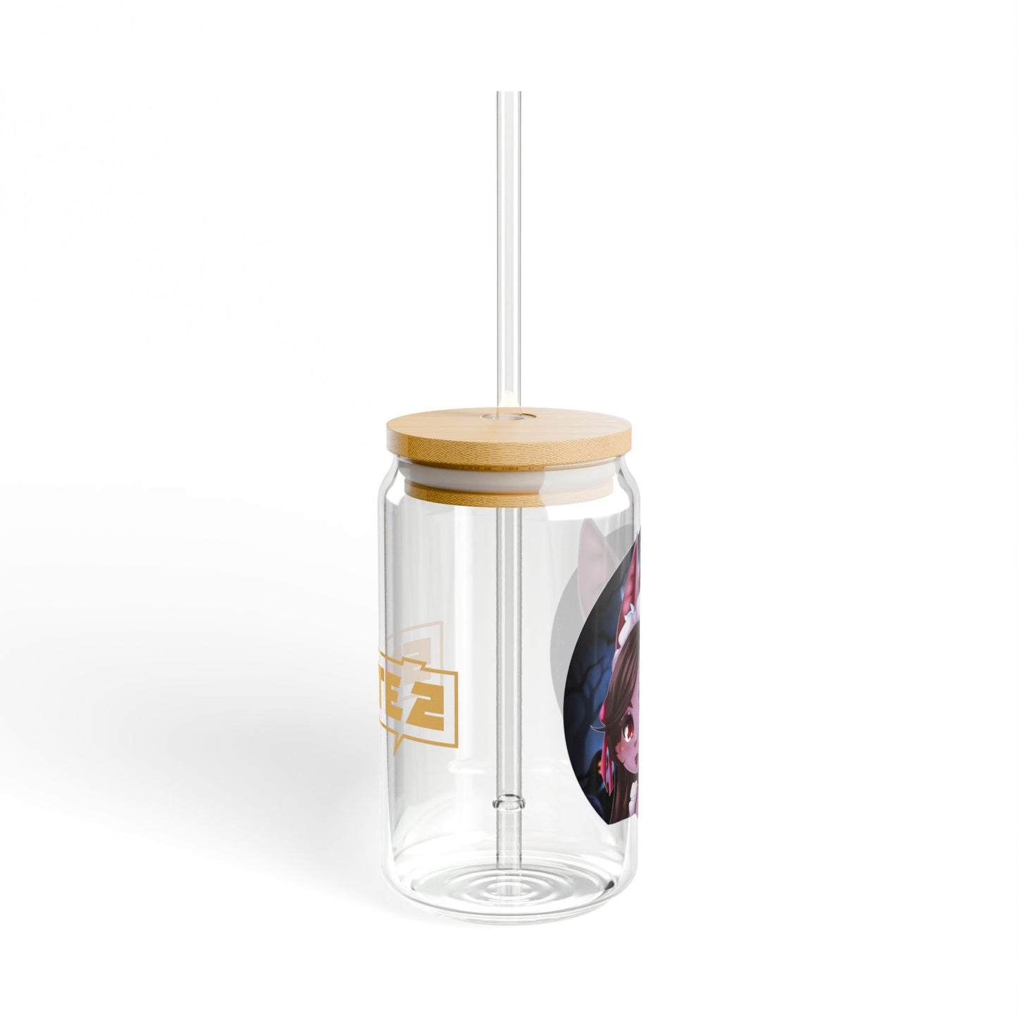 ✨ Chibi Midnight Maid Hecate Glass Tumbler- Smite 2✨