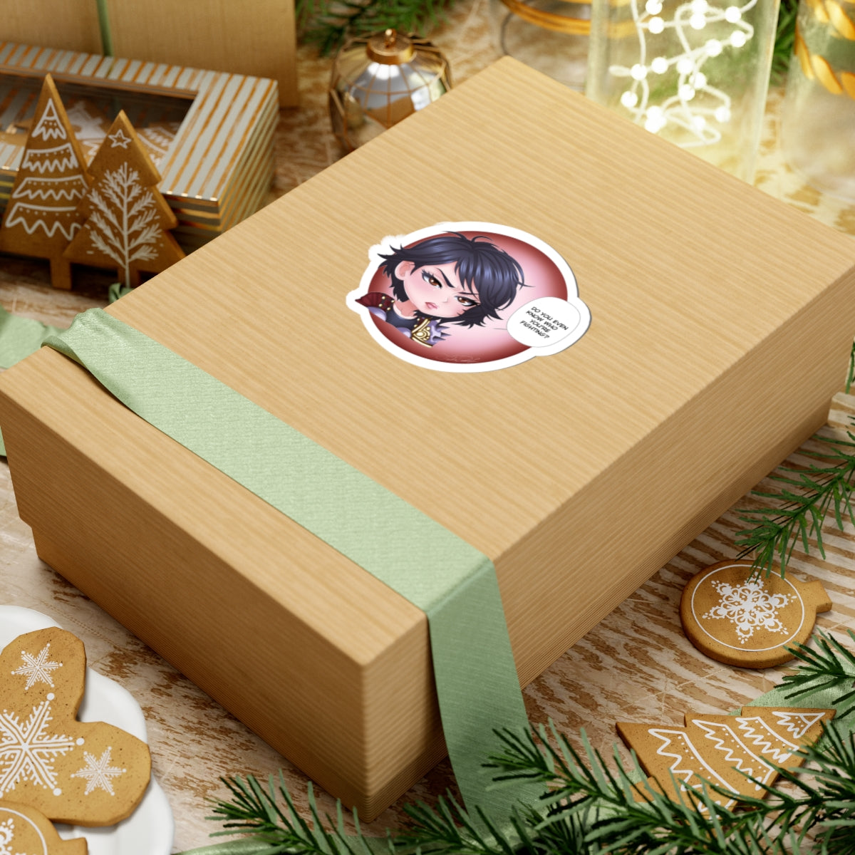 Smite 2 - Chibi Bellona Sticker – Cute. Fierce. Unstoppable.