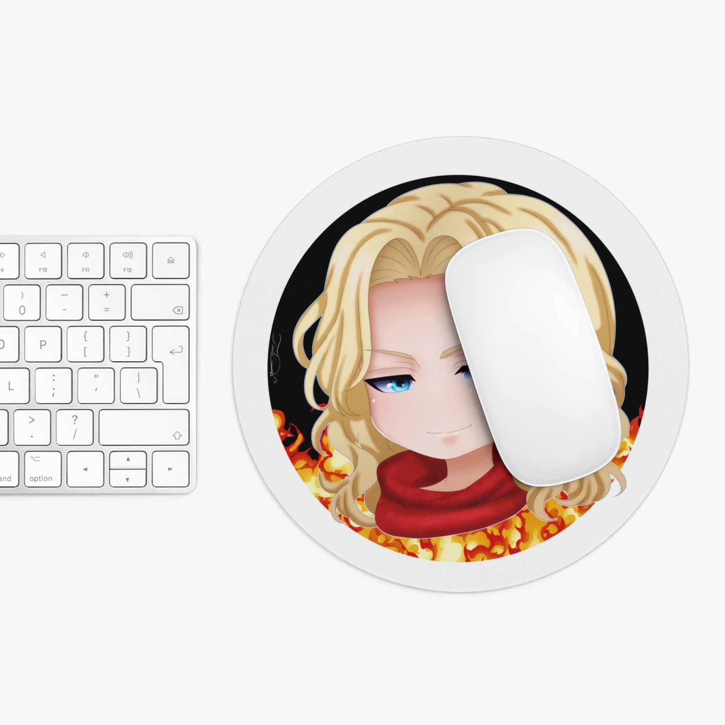 🛡️ Chibi Achilles Mousepad – Smite 2⚔️