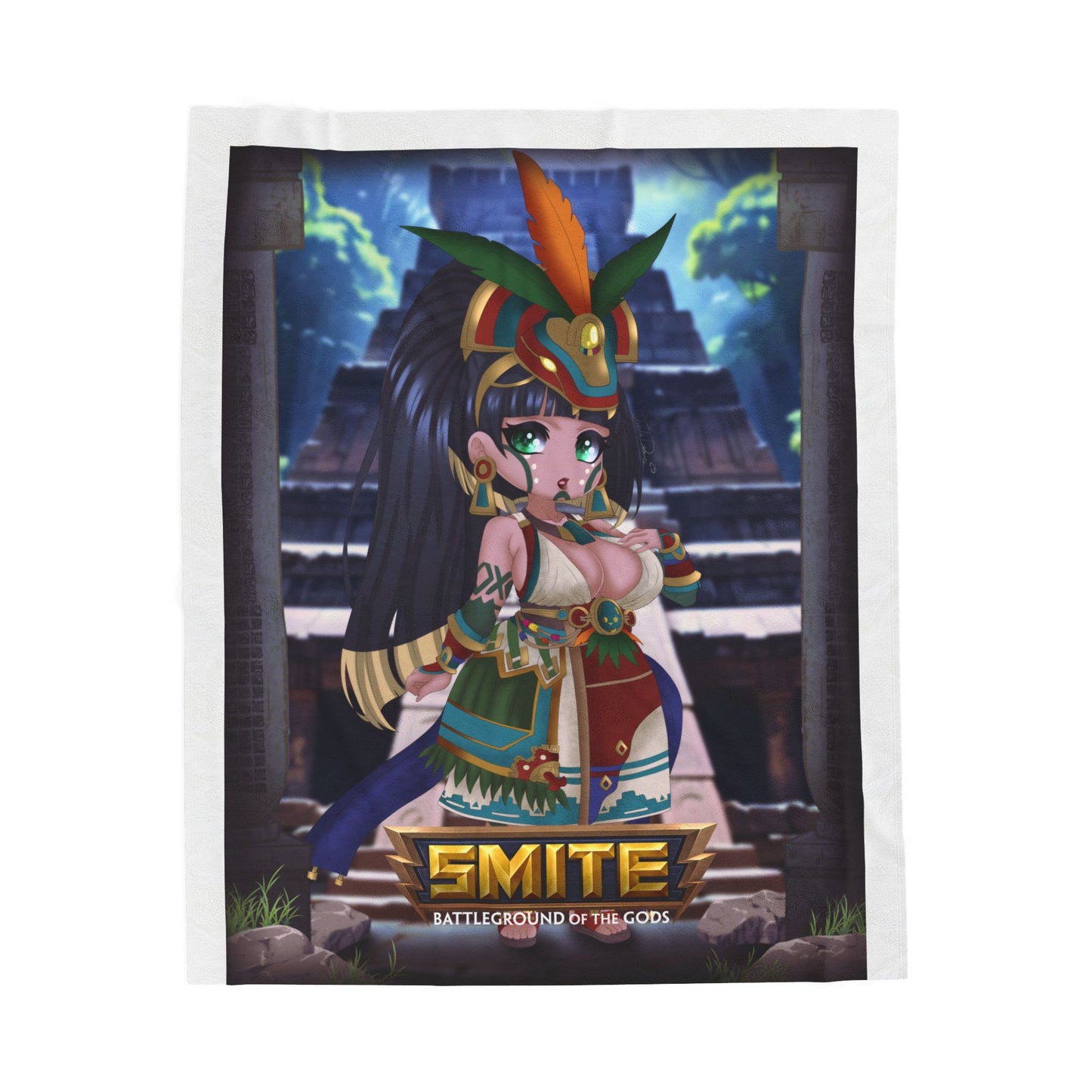 ๐ Chibi Ix Chel Blanket โ SMITE๐