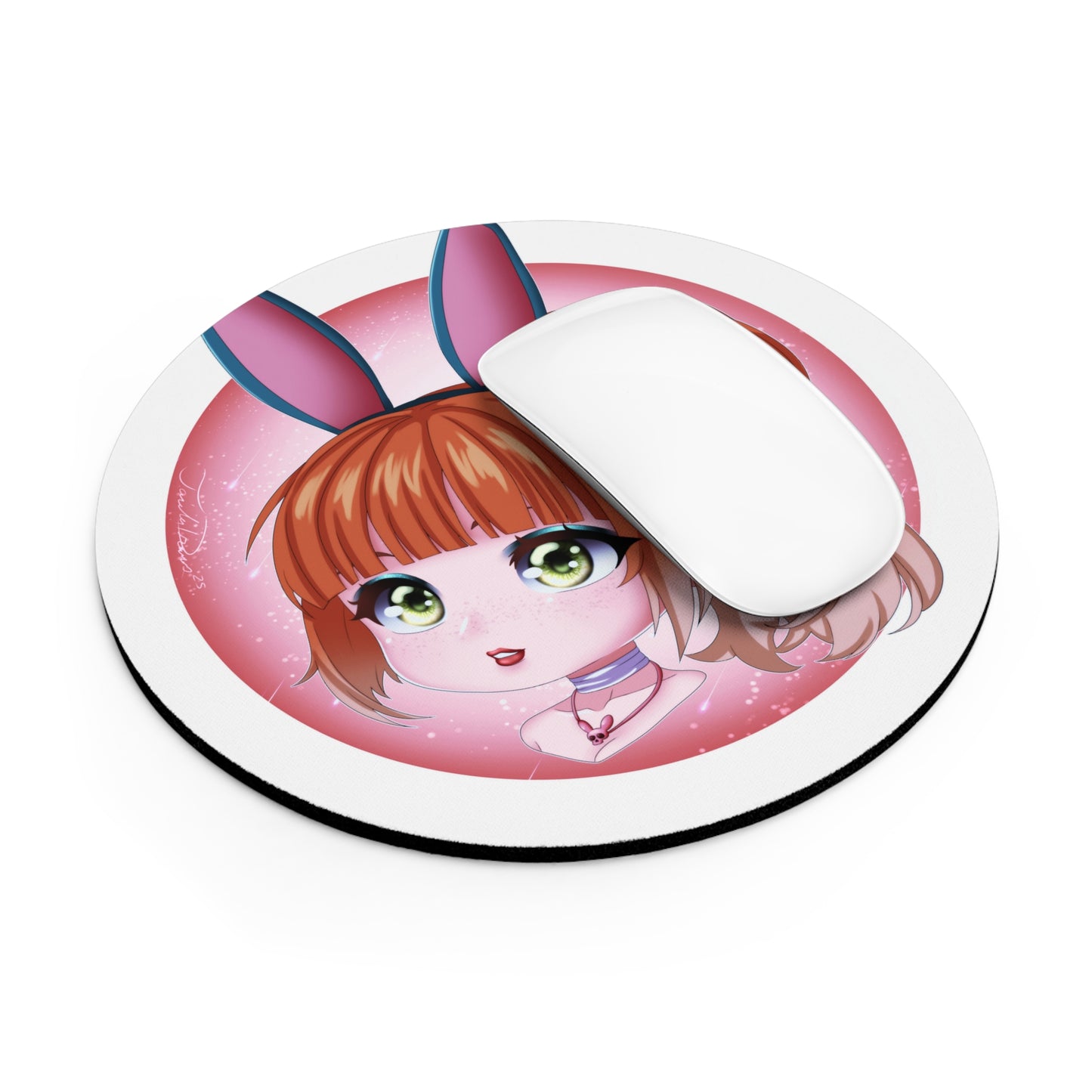 Mouse Pad - Bliss Bunny Nu Wa Chibi- Smite 2