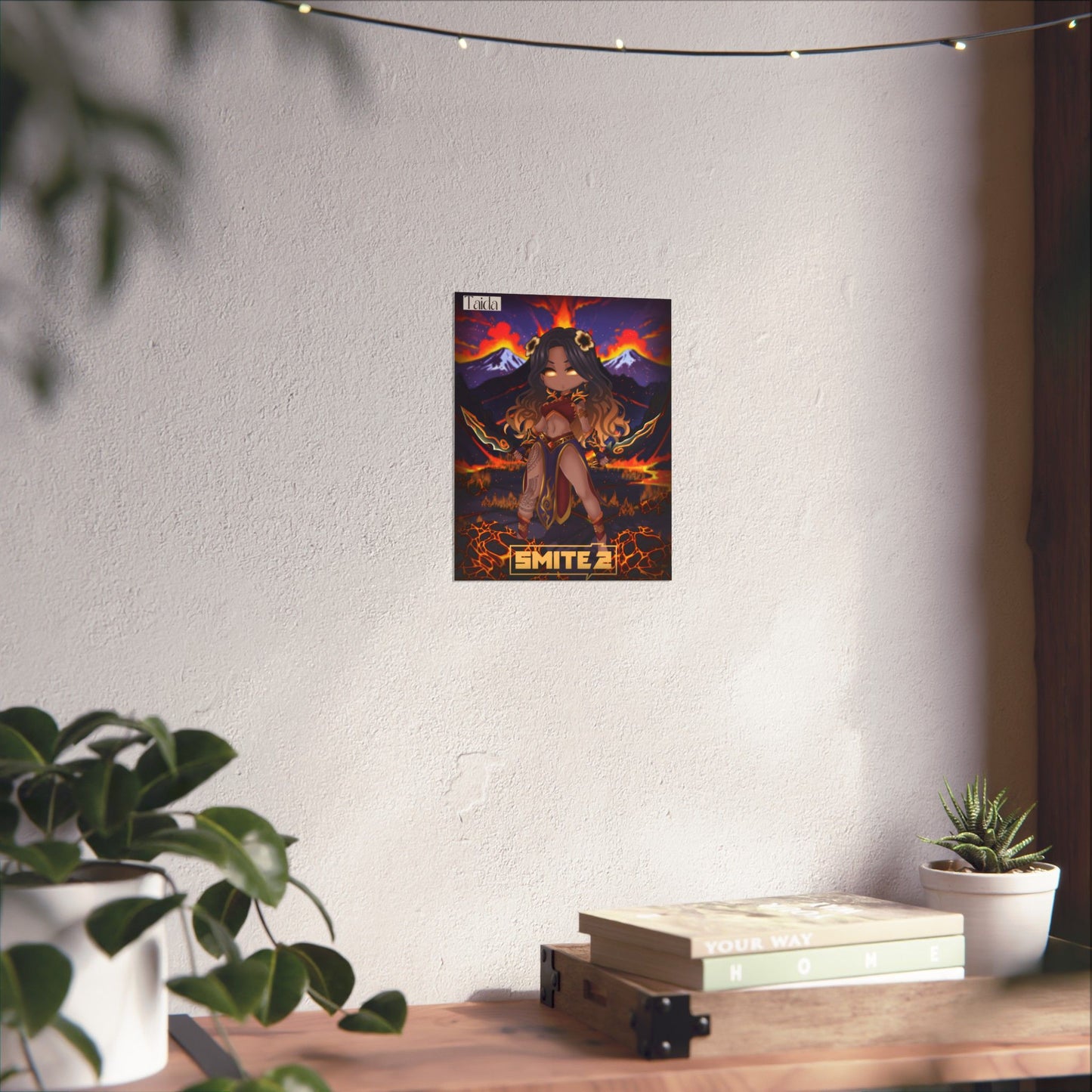 🔥 Chibi Pele Poster - Smite 2 🔥