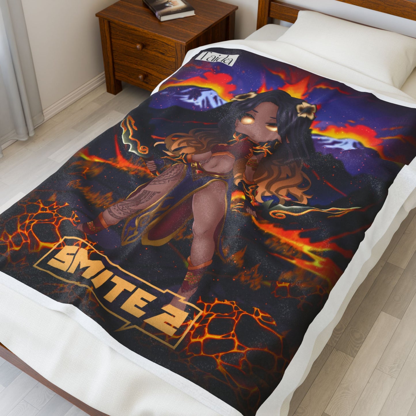 Chibi Pele Blanket – Smite 2