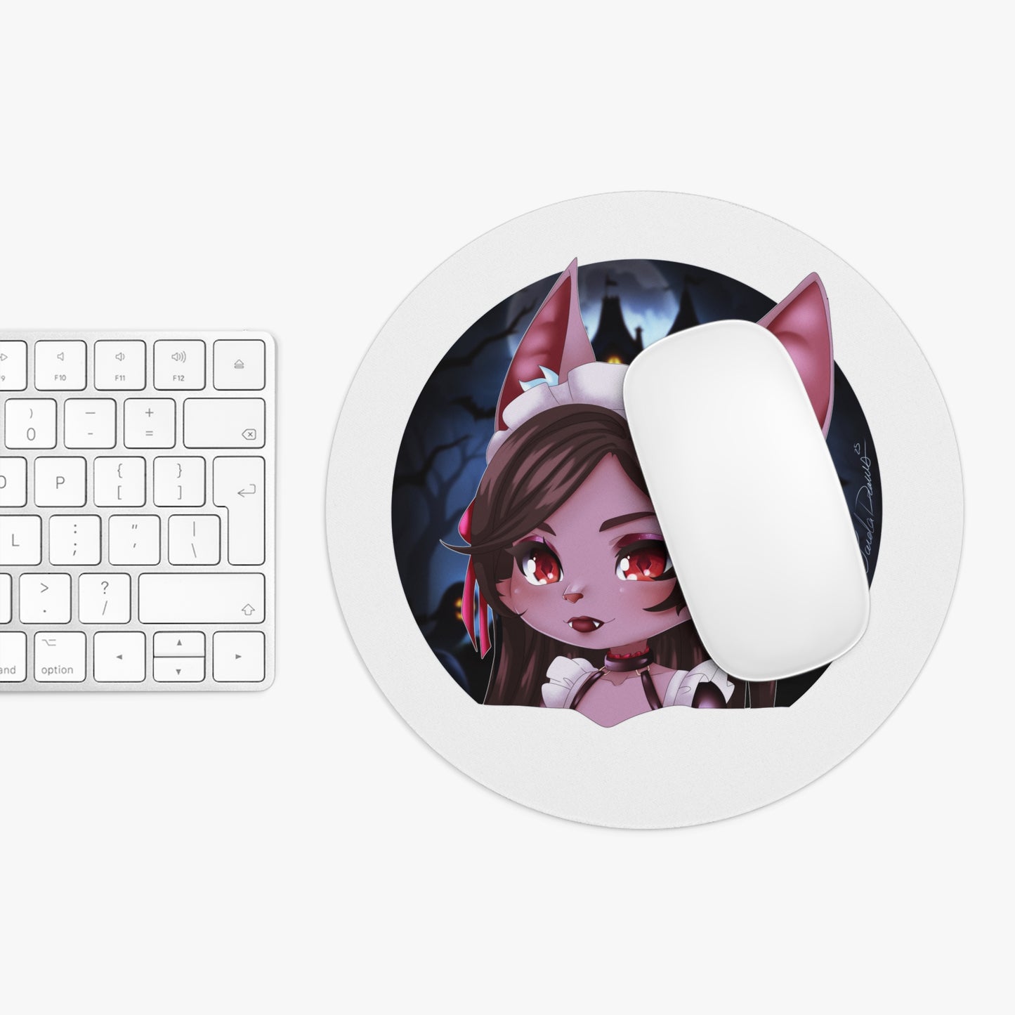 Chibi Midnight Maid Hecate Mousepad – Smite 2