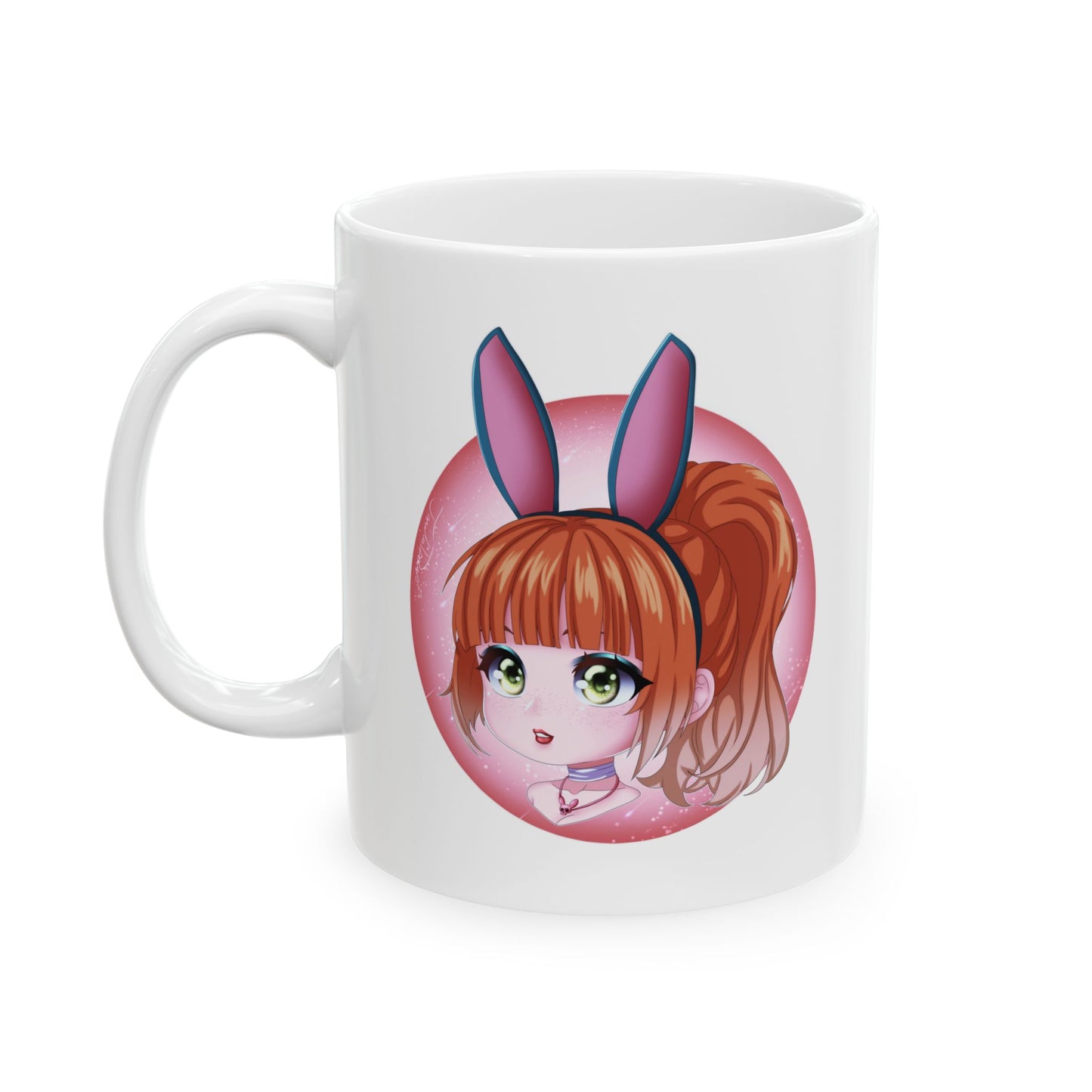 ☕ Chibi Bliss Bunny Nu Wa Mug – Smite 2 🌸