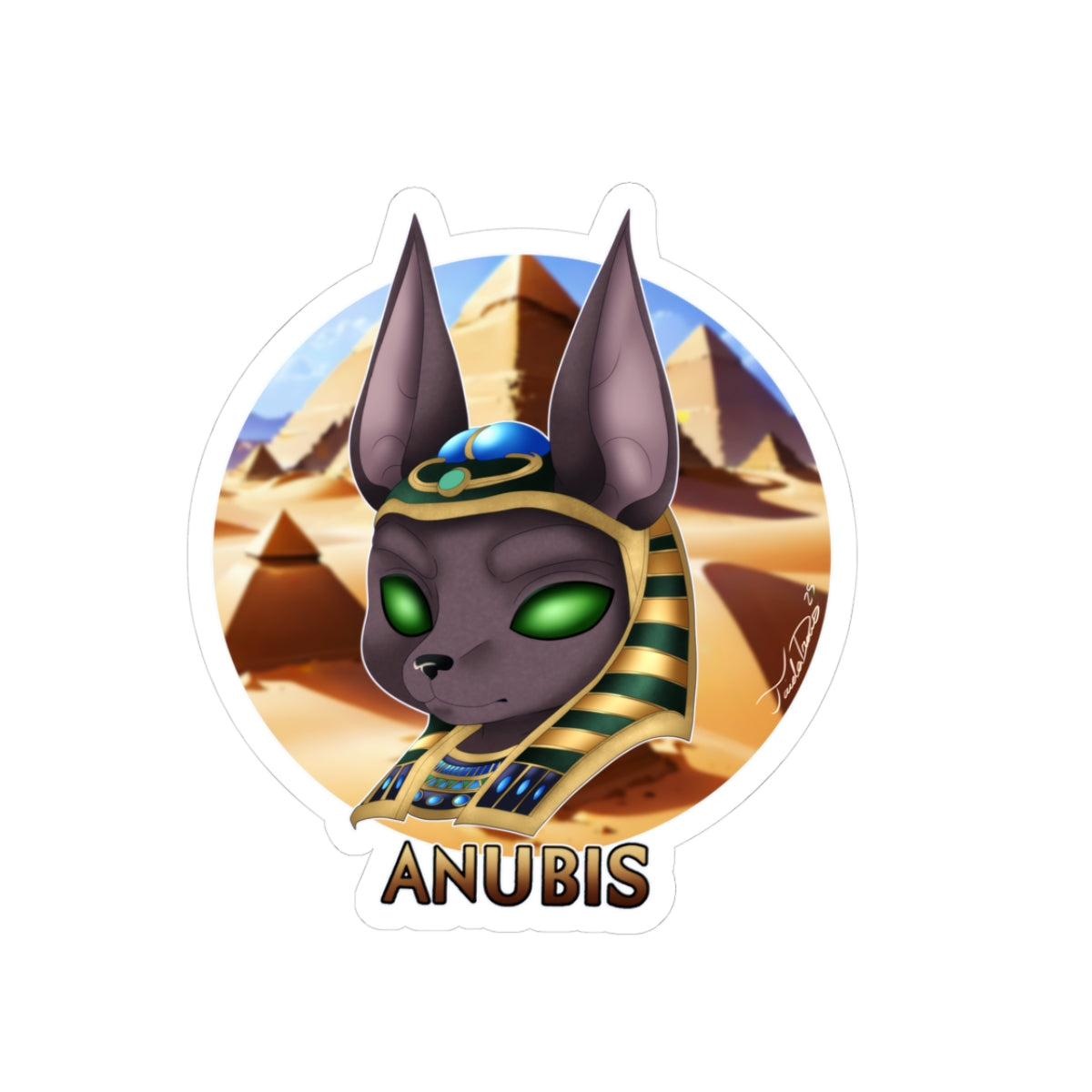 ๐ Chibi Anubis Sticker โ SMITE ๐