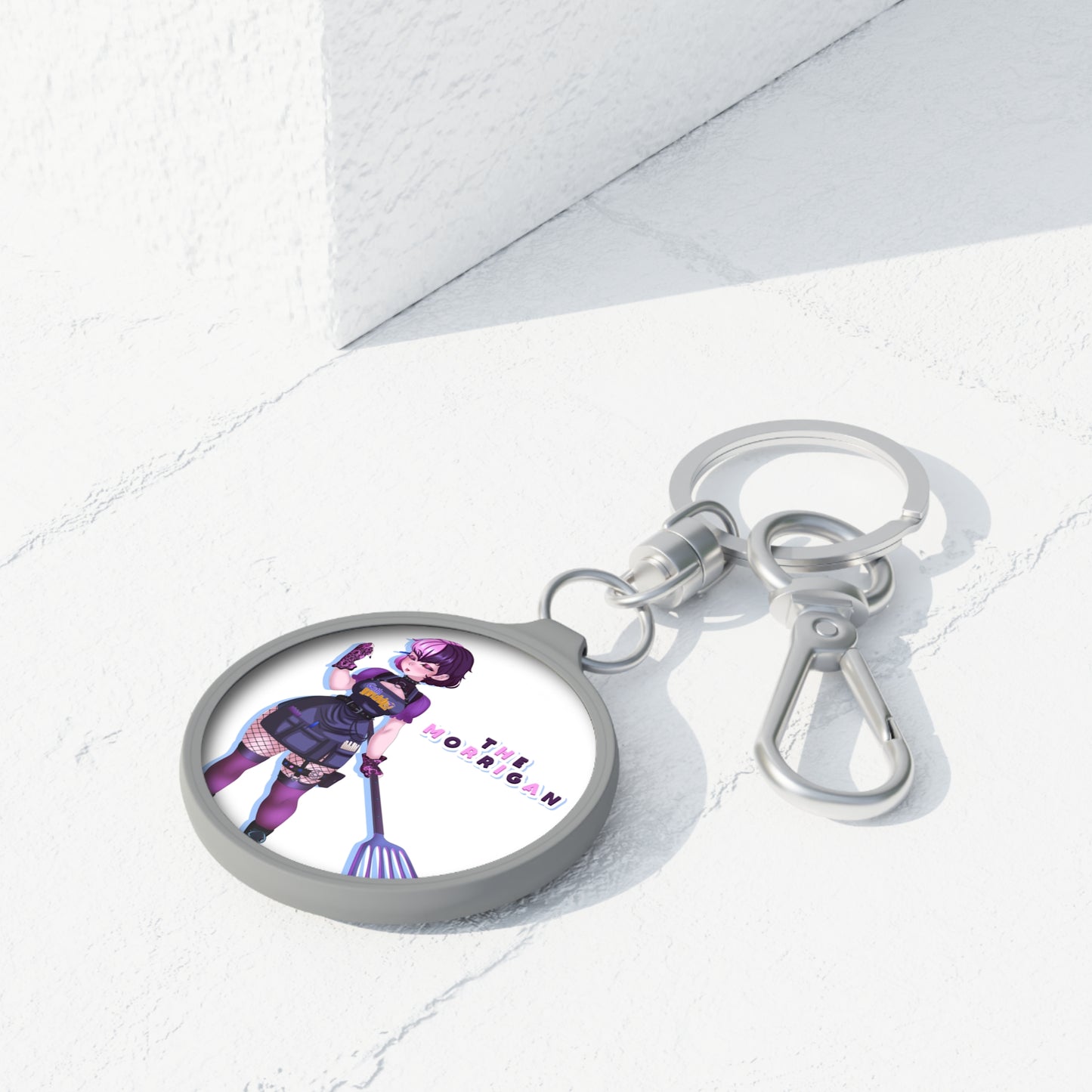 π€ Goth Gourmet The Morrigan Key Ring - SMITE 2 πͺ