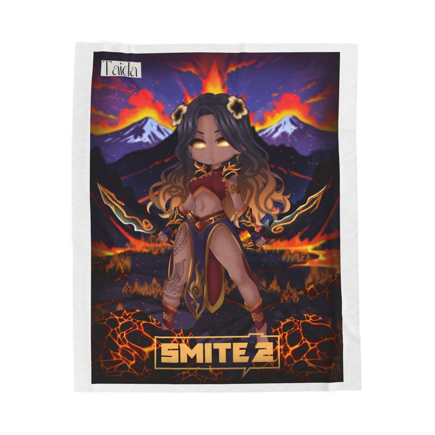 Chibi Pele Blanket – Smite 2
