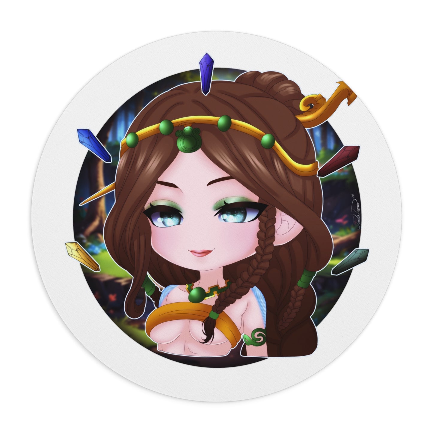 π Chibi Nu Wa Mouse Pad β Smite 2 π