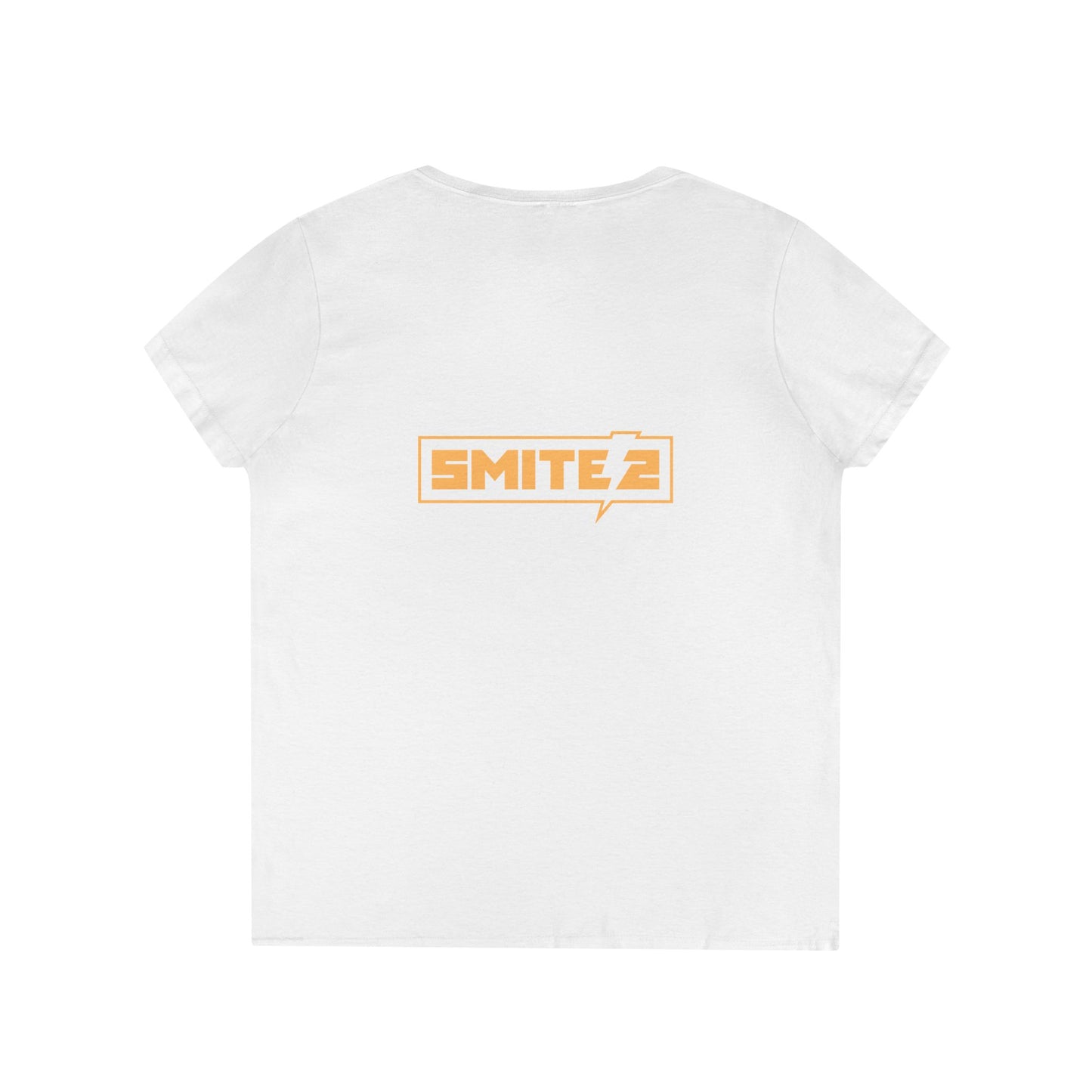 🌸Amaterasu Chibi - Ladies' V-Neck T-Shirt - SMITE 2 🌞