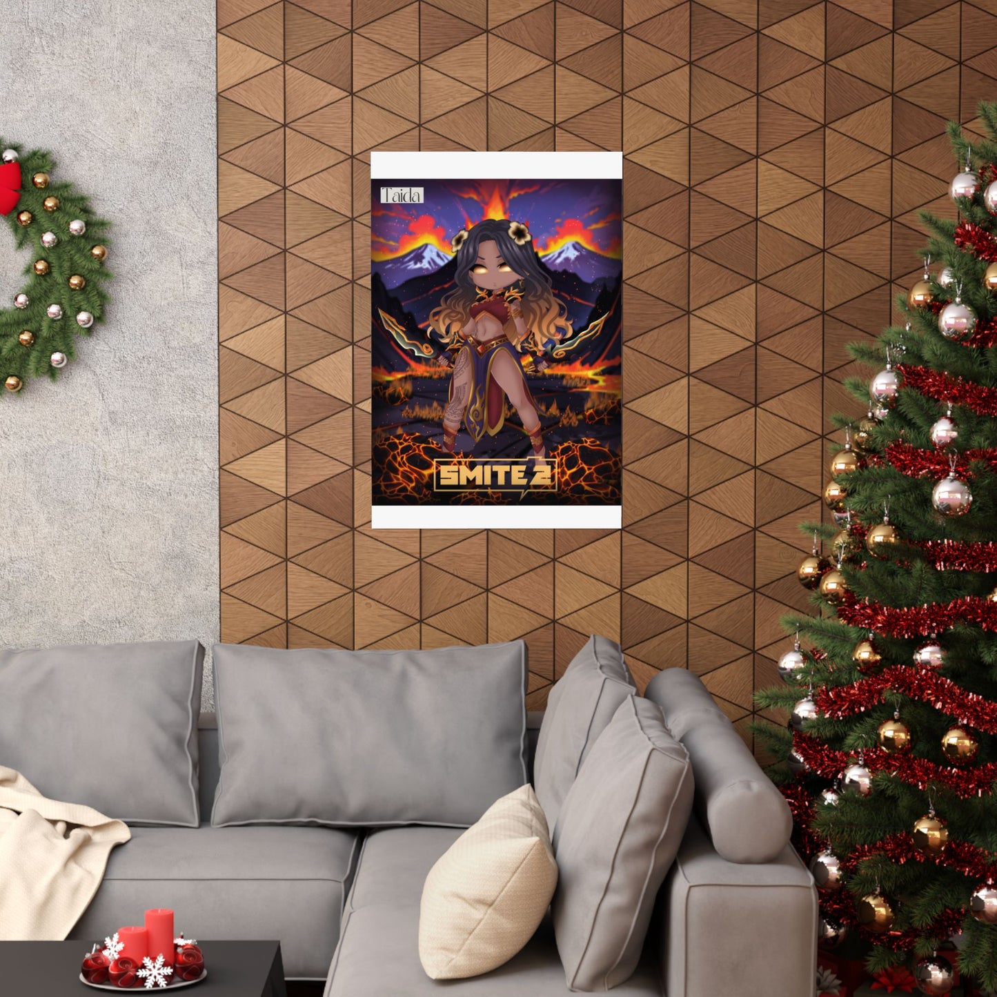 đ„ Chibi Pele Poster - Smite 2 đ„