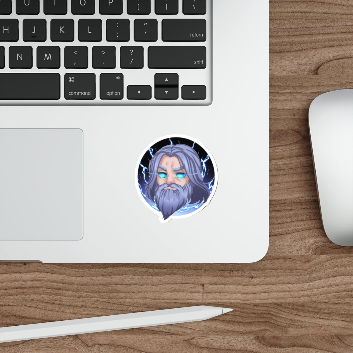 ⚡ Chibi Zeus Sticker – SMITE 2 ⚡