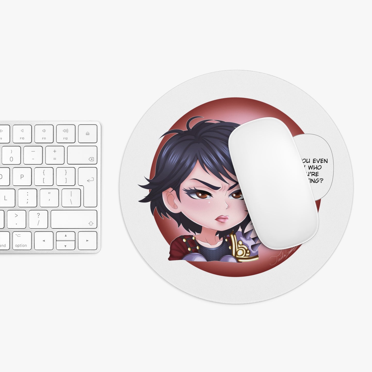 ⚔️ Chibi Bellona Mousepad – Smite 2 💥