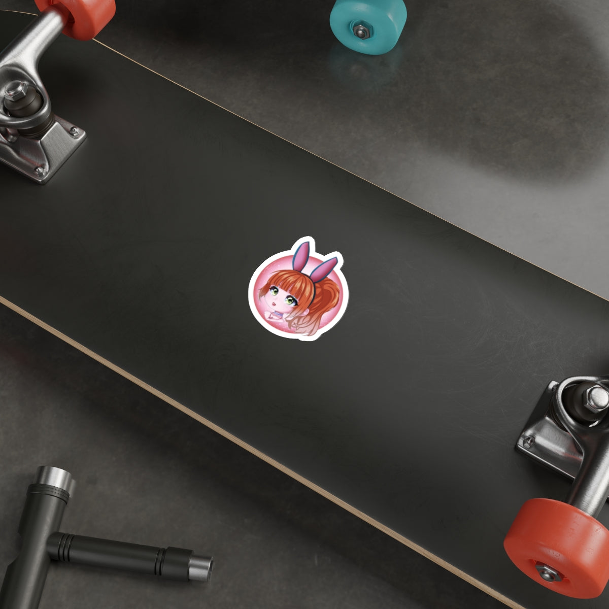 🌸 Chibi Bliss Bunny Nu Wa Sticker – Smite 2 🐰