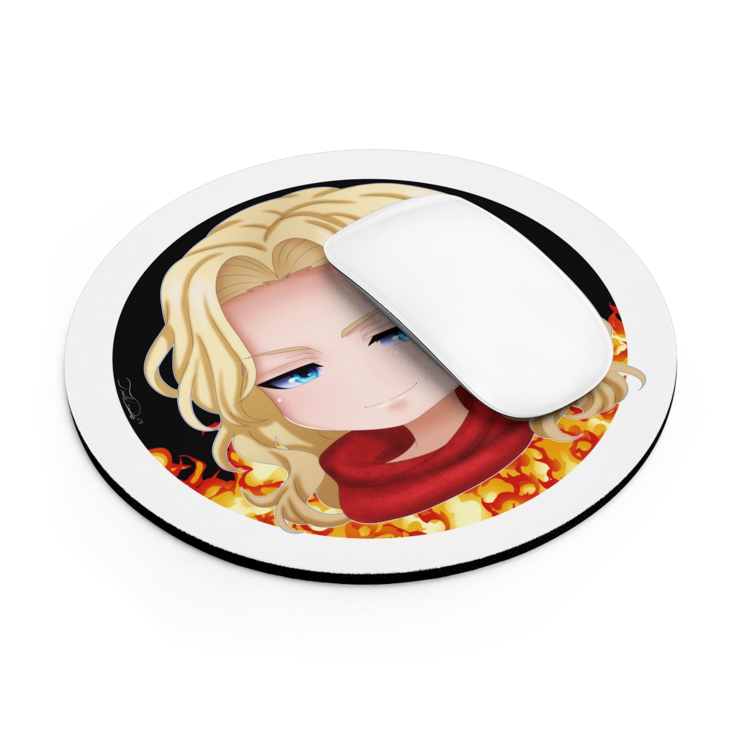 🛡️ Chibi Achilles Mousepad – Smite 2⚔️