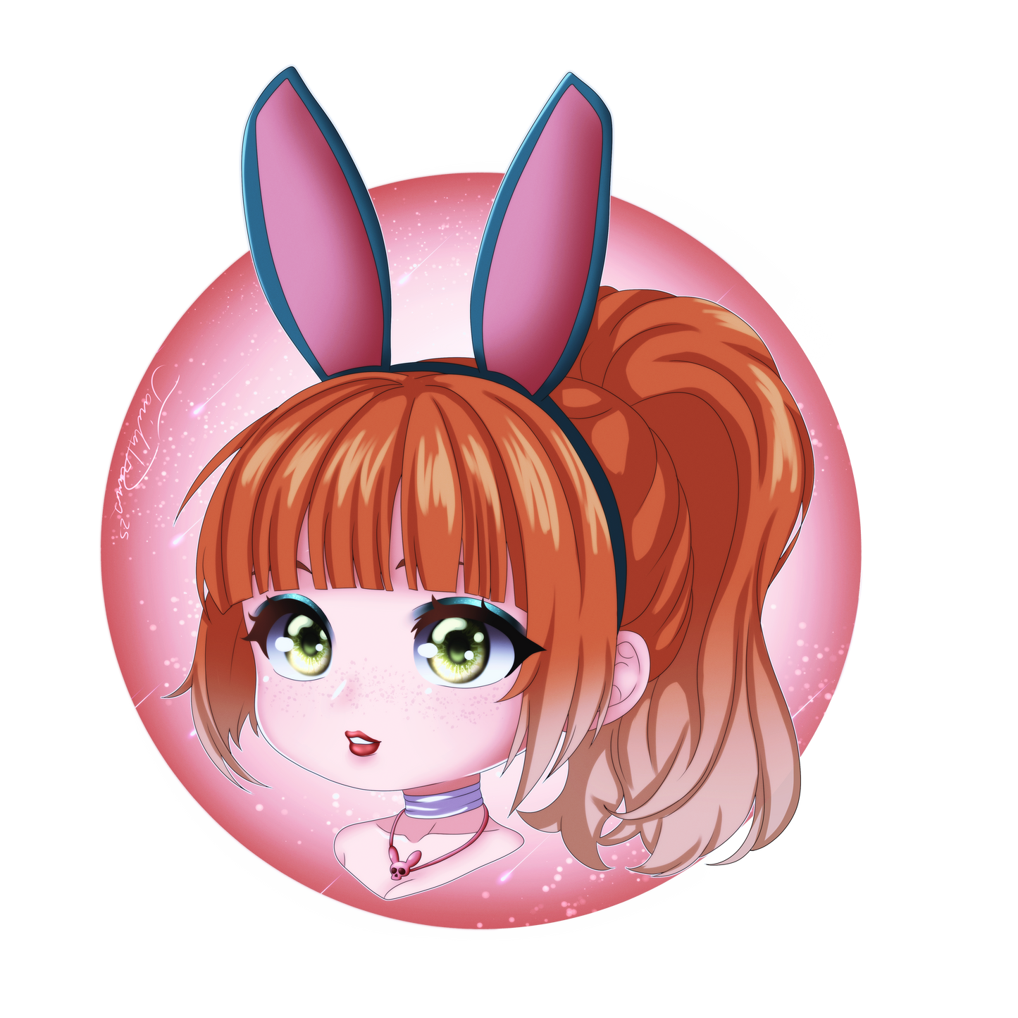 Mouse Pad - Bliss Bunny Nu Wa Chibi- Smite 2