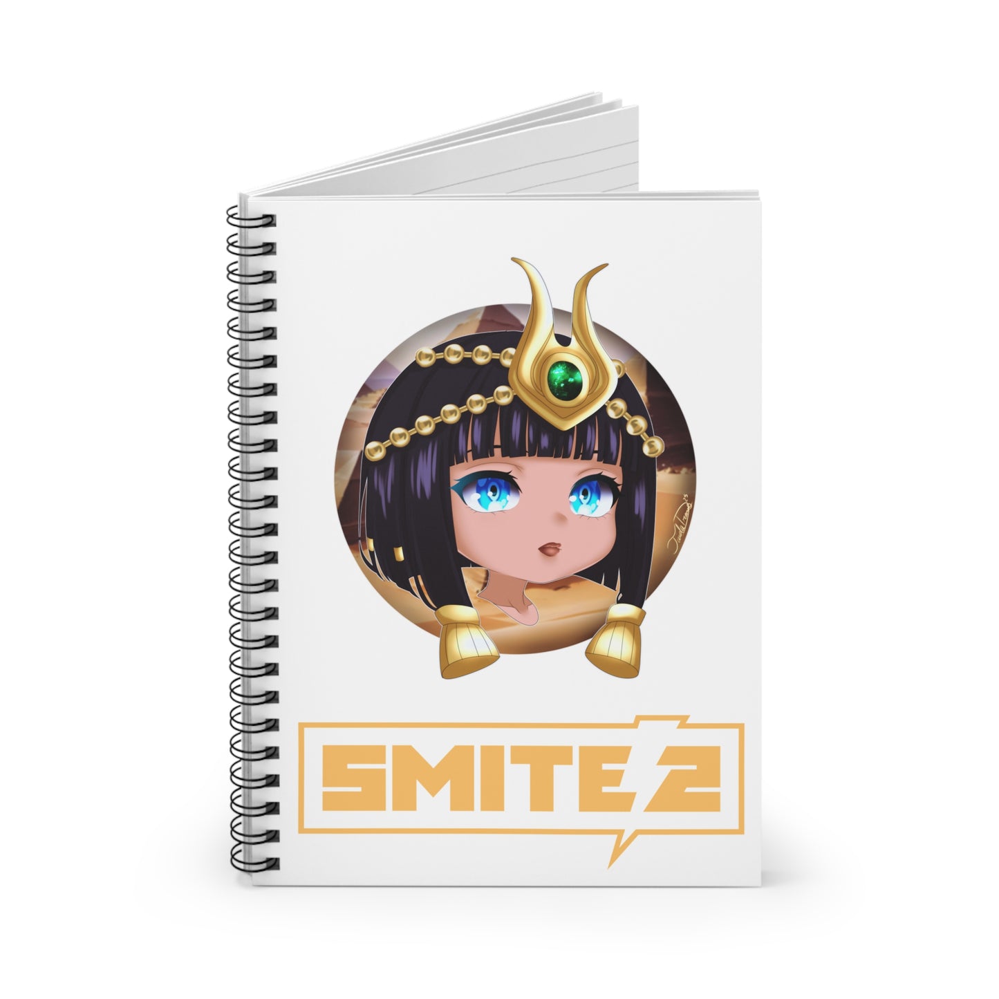 🏹 Chibi Neith Notebook – Smite 2 🌟