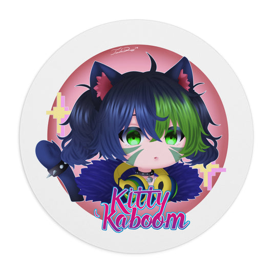 🐾 Chibi Kitty Kaboom Serqet Mouse Pad – Smite 💥