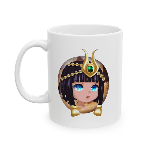 Smite 2 - Chibi Neith Coffee Mug – Sip Like a Weaver of Fate