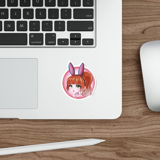 🌸 Chibi Bliss Bunny Nu Wa Sticker – Smite 2 🐰