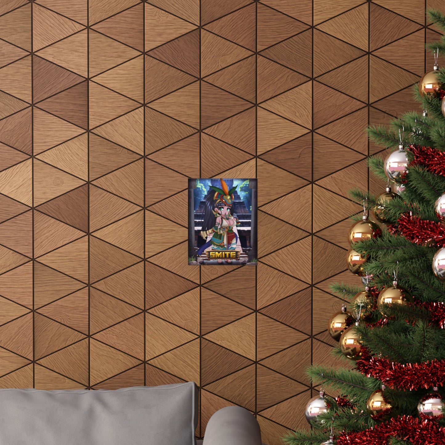 🌙 Chibi Ix Chel Poster – SMITE🌙