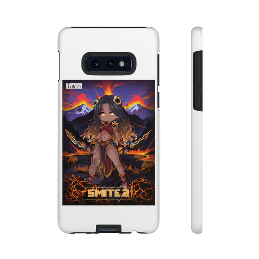 🌋🔥 Chibi Pele Samsung Phone Case – Smite 2