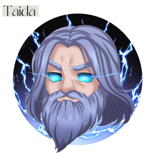 ⚡ Chibi Zeus Mousepad – SMITE 2⚡