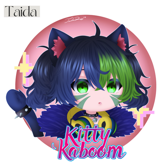 💥 Kitty Kaboom Serqet Chibi Tee – Women's Soft Style - SMITE 1💥