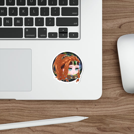 🌿 Chibi Artio Sticker – Smite 🐻