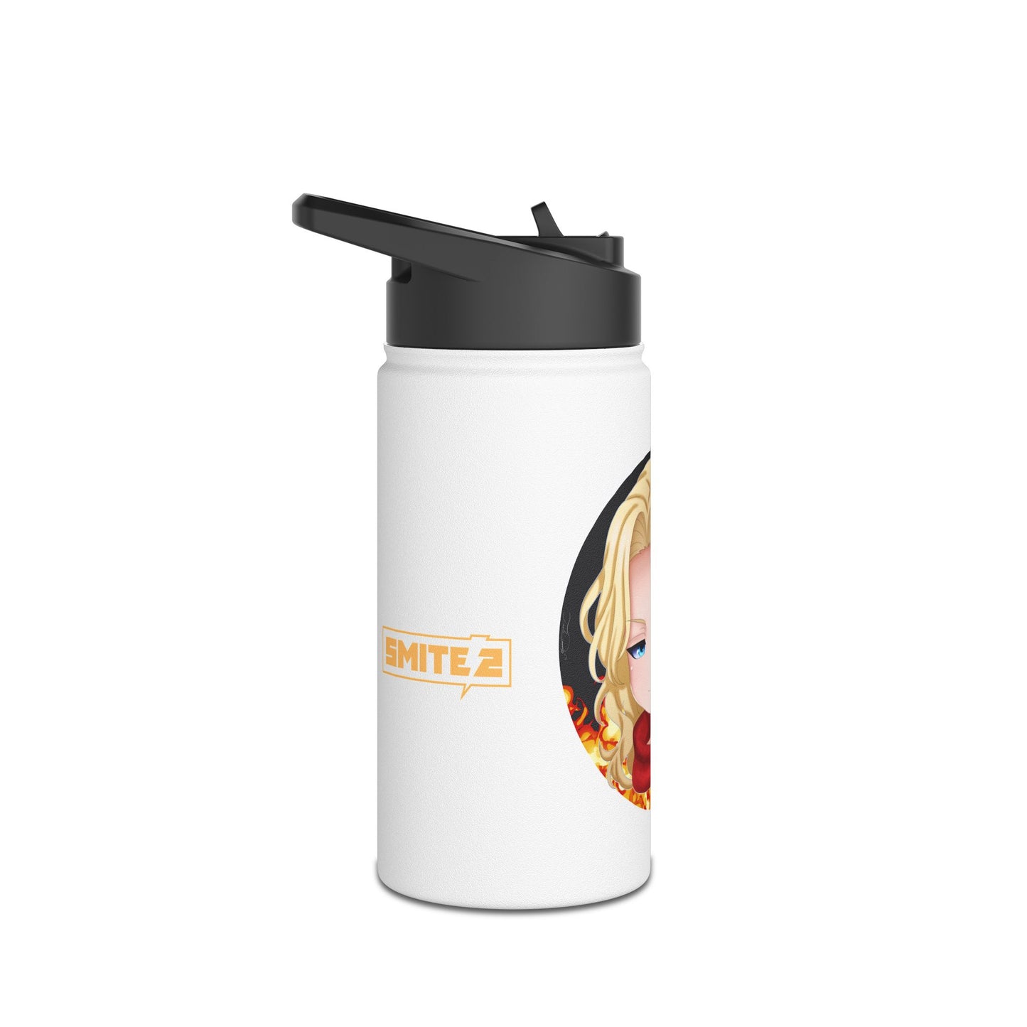 🏺 Chibi Achilles Water Bottle – Smite 2 ⚔️