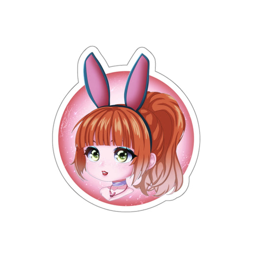 🌸 Chibi Bliss Bunny Nu Wa Sticker – Smite 2 🐰