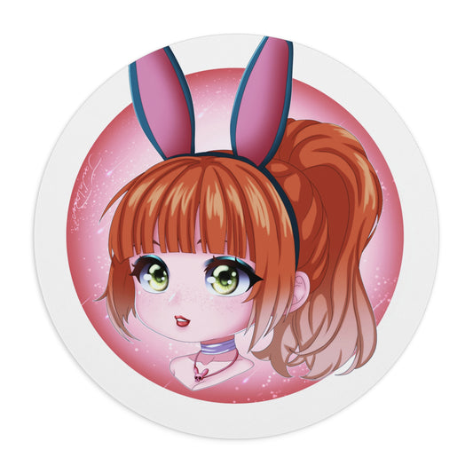 Mouse Pad - Bliss Bunny Nu Wa Chibi- Smite 2