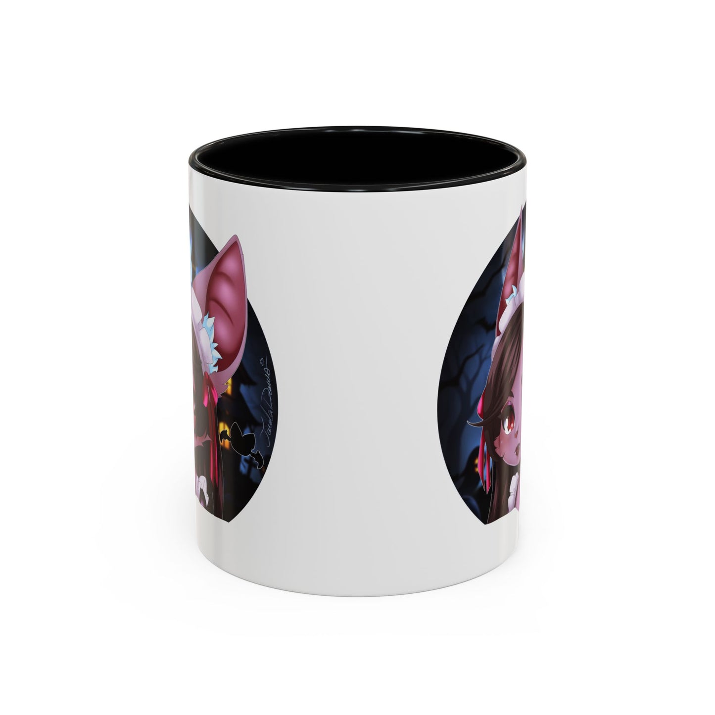 ☕ Midnight Maid Hecate Chibi Mug – Smite 2 🌙