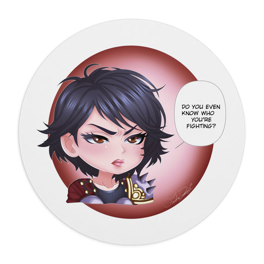 ⚔️ Chibi Bellona Mousepad – Smite 2 💥