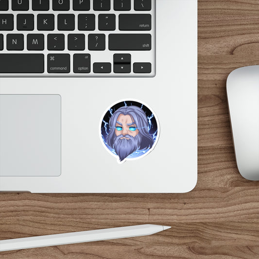 ⚡ Chibi Zeus Sticker – SMITE 2 ⚡